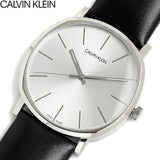 Shop Authentic Calvin Klein Posh Silver Dial Black Leather Strap Watch for Men - K8Q311C6 - Luxxuri