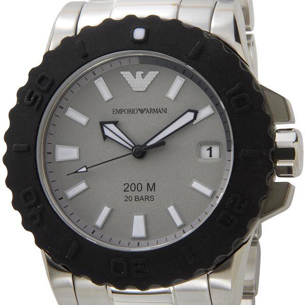  Shop Authentic Emporio Armani Bracelet Collection Black Dial Silver Steel Strap Watch For Men - AR5970 - Luxxuri