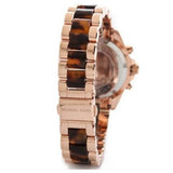  Shop Authentic Michael Kors Bradshaw Chronograph Brown Dial Two Tone Steel Strap Watch For Women - MK5944 - Luxxuri