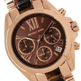  Shop Authentic Michael Kors Bradshaw Chronograph Brown Dial Two Tone Steel Strap Watch For Women - MK5944 - Luxxuri