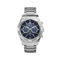  Shop Authentic Guess Jolt Chronograph Blue Dial Silver Steel Strap Watch for Men - W0377G2 - Luxxuri