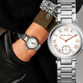  Shop Authentic Michael Kors Skylar Quartz White Dial Silver Steel Strap Watch For Women - MK5970 - Luxxuri