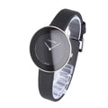  Shop Authentic Calvin Klein Chic Black Dial Black Leather Strap Watch for Women - K7N23CB1 - Luxxuri