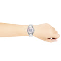  Shop Authentic Gucci G Timeless Quartz Mother of Pearl Pink Dial Silver Steel Strap Watch for Women - YA1264166 - Luxxuri