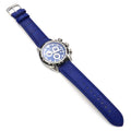  Shop Authentic Versace V-Ray Chronograph Quartz Blue Dial Blue Leather Strap Watch for Men - VE2I00721 - Luxxuri