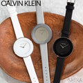  Shop Authentic Calvin Klein Chic Silver Dial White Leather Strap Watch for Women - K7N23UP8 - Luxxuri