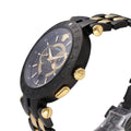  Shop Authentic Versace V-Race Analog Quartz Black Dial Two Tone Steel Strap Watch For Men - VEBV00619 - Luxxuri