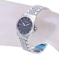  Shop Authentic Gucci G Timeless Diamonds Mother of Pearl Black Dial Silver Mesh Bracelet Watch For Women - YA126507 - Luxxuri