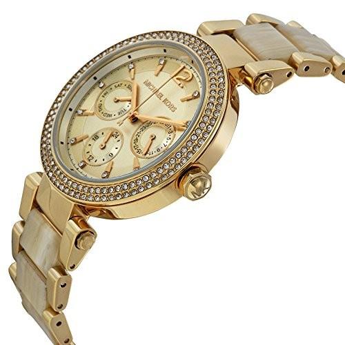  Shop Authentic Michael Kors Parker Gold DIal Gold Steel Strap Watch for Women - MK5842 - Luxxuri