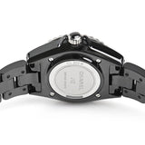  Shop Authentic Chanel J12 Quartz Diamonds Black Dial Black Steel Strap Watch for Women - J12 H5701 - Luxxuri