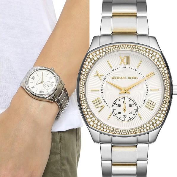  Shop Authentic Michael Kors Bryn Silver Dial Silver Steel Strap Watch For Women - MK6277 - Luxxuri