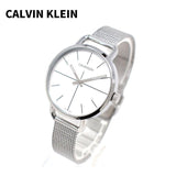  Shop Authentic Calvin Klein Even White Dial Silver Mesh Bracelet Watch for Women - K7B23126 - Luxxuri