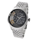  Shop Authentic Fossil Townsman Multifunction Black Dial Silver Steel Strap Watch for Men - ME1135 - Luxxuri