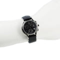  Shop Authentic Calvin Klein Skirt Chronograph Black Dial Black Leather Strap Watch for Men - K2U291C1 - Luxxuri