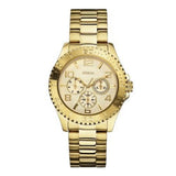  Shop Authentic Guess BFF Multifunction Gold Dial Gold Steel Strap Watch for Men - W0231L2 - Luxxuri