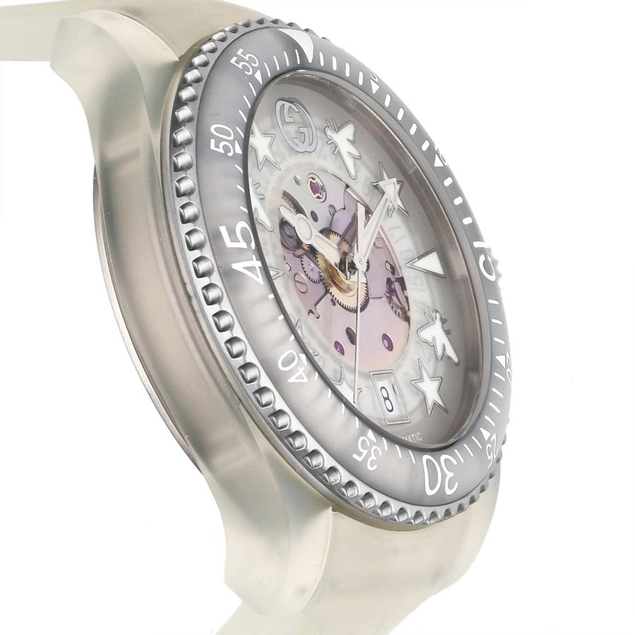  Shop Authentic Gucci Dive Automatic White Dial White Rubber Strap Unisex Watch - YA136342 - Luxxuri