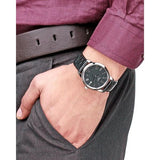  Shop Authentic Tissot Classic Dream Black Dial Black Leather Strap Watch for Men - T033.410.16.053.01 - Luxxuri