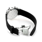  Shop Authentic Gucci Grip Chronograph Black Dial Black Rubber Strap Watch For Men - YA157301 - Luxxuri