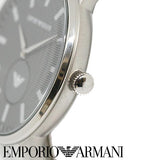  Shop Authentic Emporio Armani Renato Quartz Black Dial Silver Steel Strap  Watch For Men - AR11118 - Luxxuri