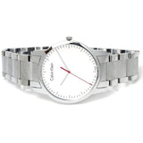  Shop Authentic Calvin Klein City Quartz White Dial Silver Steel Strap Watch for Men - K2G2G1Z6 - Luxxuri