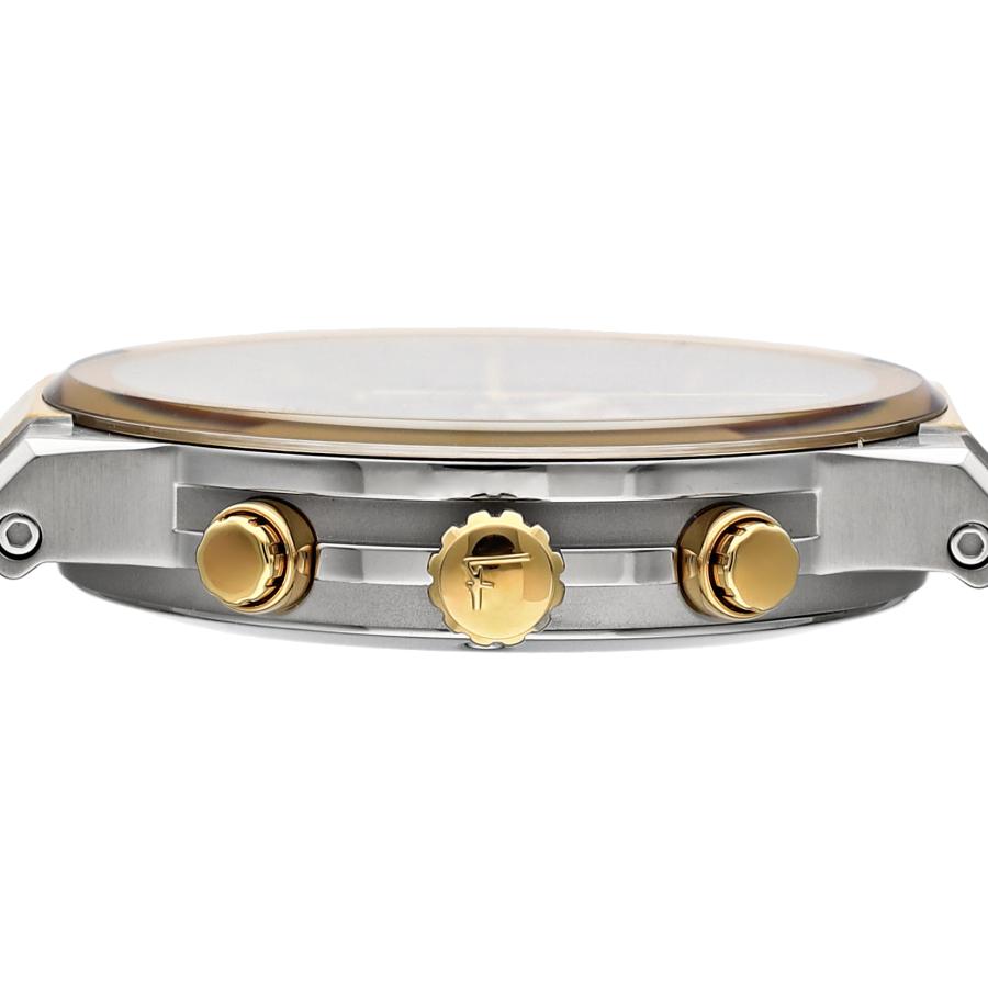  Shop Authentic Salvatore Ferragamo Sapphire Chrono Blue Dial Two Tone Steel Strap Watch for Men - SFME00521 - Luxxuri