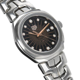  Shop Authentic Tag Heuer Link Quartz Black Dial Silver Steel Strap Watch for Women - WBC131F.BA0649 - Luxxuri