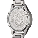  Shop Authentic Versace Greca Action Chronograph Quartz Green Dial Silver Steel Strap Watch for Men - VE3J00422 - Luxxuri