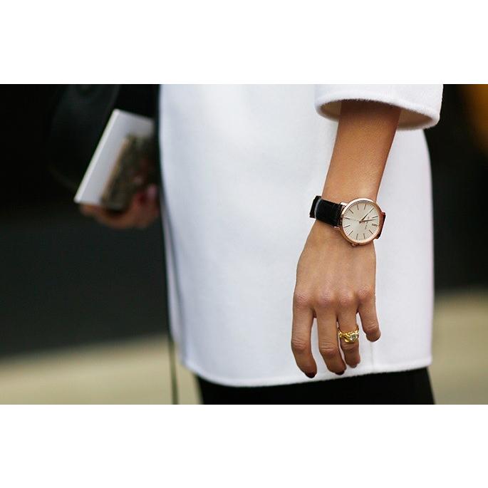  Shop Authentic Michael Kors Jaryn Quartz White Dial Black Leather Strap Watch For Women - MK2472 - Luxxuri