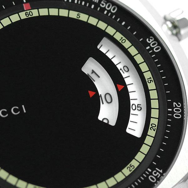 Shop Authentic Gucci Grip Chronograph Black Dial Black Rubber Strap Watch For Men - YA157301 - Luxxuri