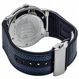 Shop Authentic Salvatore Ferragamo F-80 Classic Blue Dial Blue Leather Strap Watch for Men - SFDT00719 - Luxxuri