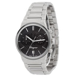  Shop Authentic Salvatore Ferragamo Sapphire Chrono Black Dial Silver Steel Strap Watch for Men - SFME00321 - Luxxuri