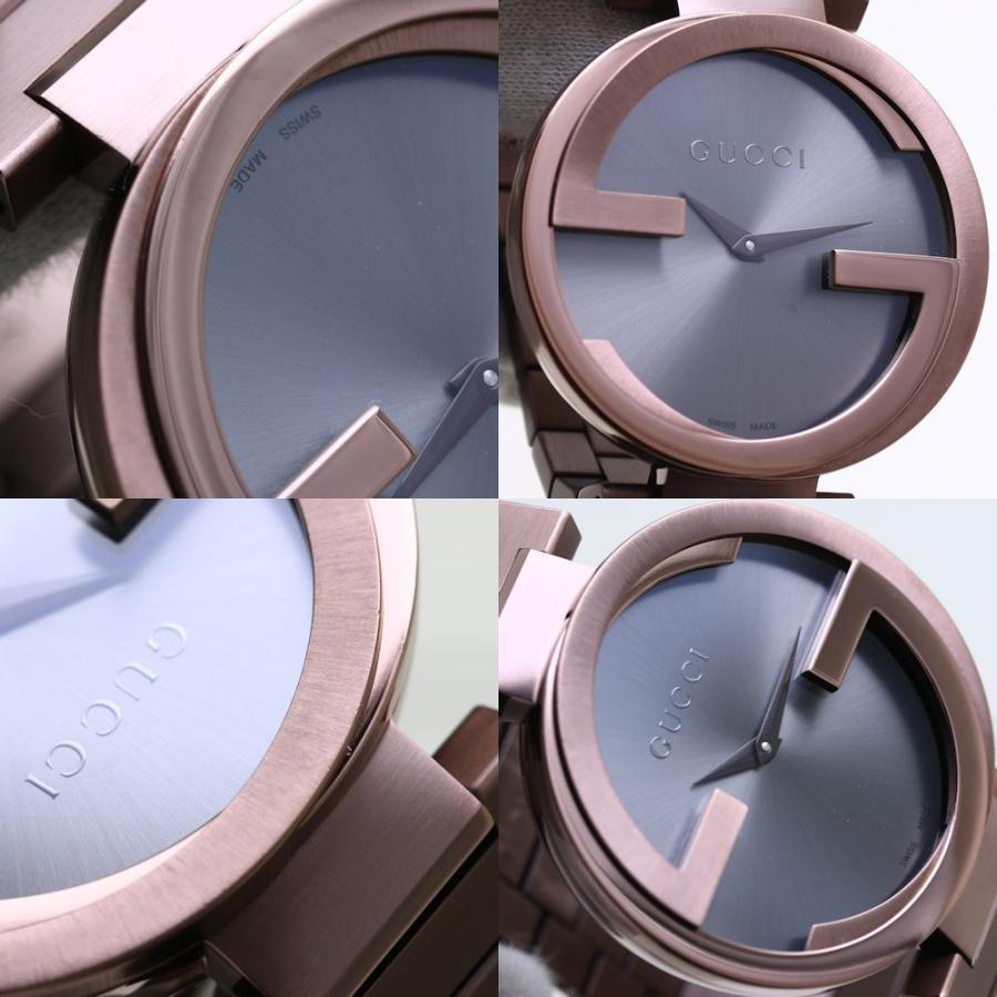  Shop Authentic Gucci Interlocking G Quartz Brown Dial Brown Steel Strap Watch for Women -  YA133317 - Luxxuri