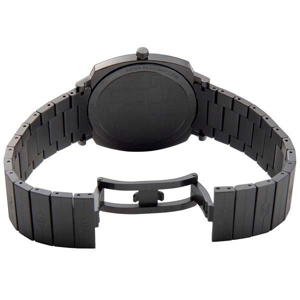  Shop Authentic Gucci Grip Quartz Grey Dial Grey Steel Strap Watch For Men - YA157429 - Luxxuri