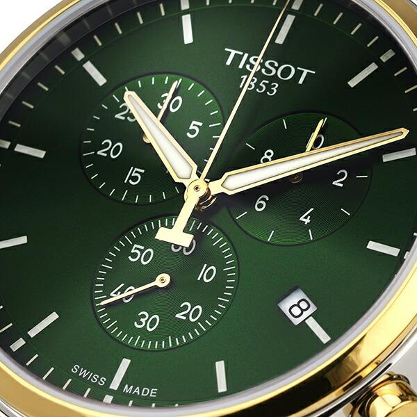  Shop Authentic Tissot T Sport Chrono XL Classic Green Dial Two Tone Steel Strap Watch for Men - T116.617.22.091.00 - Luxxuri