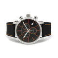  Shop Authentic Calvin Klein City Chronograph Black Dial Black Leather Strap Watch for Men - K2G271C1 - Luxxuri