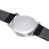  Shop Authentic Calvin Klein City Black Dial Black Leather Strap Watch for Men - K2G211C1 - Luxxuri