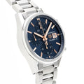  Shop Authentic Tag Heuer Carrera Automatic Chronograph Blue Dial Silver Steel Strap Watch for Men - CBK2115.BA0715 - Luxxuri