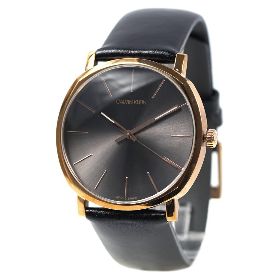  Shop Authentic Calvin Klein Posh Black Dial Black Leather Strap Watch for Men - K8Q316C3 - Luxxuri