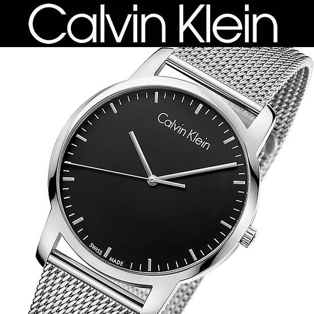  Shop Authentic Calvin Klein City Chronograph Black Dial Silver Mesh Bracelet Watch for Men - K2G2G121 - Luxxuri