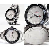 Shop Authentic Gucci G Timeless Sport White Dial Silver Steel Strap Watch For Men - YA126250 - Luxxuri