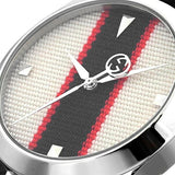  Shop Authentic Gucci G Timeless Quartz White Dial Two Tone NATO Strap Watch For Men - YA1264071 - Luxxuri