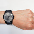  Shop Authentic Calvin Klein City Quartz Black Dial Black Steel Strap Watch for Men - K2G2G4B1 - Luxxuri