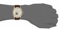  Shop Authentic Fossil Townsman Beige Dial Brown Leather Strap Watch for Men - ME3105 - Luxxuri