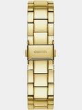  Shop Authentic Guess Solar Chronograph Diamonds White Dial Gold Steel Strap Watch for Women - W1069L2 - Luxxuri