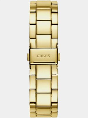  Shop Authentic Guess Solar Chronograph Diamonds White Dial Gold Steel Strap Watch for Women - W1069L2 - Luxxuri