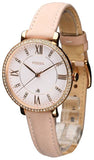  Shop Authentic Fossil Jacqueline White Dial Pink Leather Strap Watch for Women - ES4303 - Luxxuri