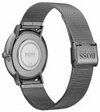  Shop Authentic Hugo Boss Horizon Blue Dial Black Mesh Bracelet Watch for Men - 1513734 - Luxxuri
