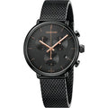  Shop Authentic Calvin Klein High Noon Black Dial Black Mesh Bracelet Watch for Women - K8M27421 - Luxxuri
