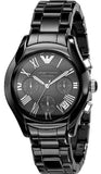  Shop Authentic Emporio Armani Ceramica Quartz Black Dial Black Steel Strap Watch For Women - AR1402 - Luxxuri