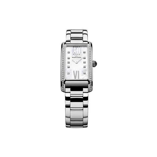  Shop Authentic Maurice Lacroix Fiaba Diamonds White Dial Silver Steel Strap Watch for for Women - FA2164-SD532-170 - Luxxuri